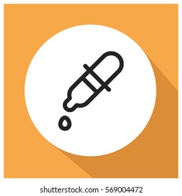 Eyedropper vector icon