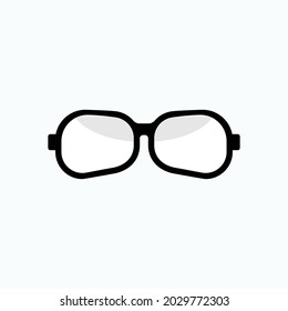 Eyeglass Icon. Lens Symbol  - Vector.