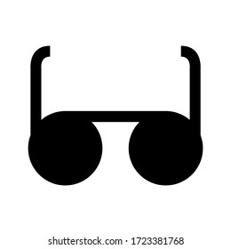 eyeglass icon or logo isolated sign symbol vector illustration - high quality black style vector icons
