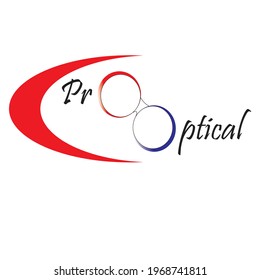 eyeglass logo can be used for company or shop logos