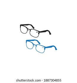 Ilustración del vector del logotipo de Eyeglass