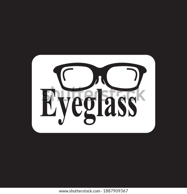 Eyeglass Logo Vector Template Illustration: เวกเตอร์สต็อก (ปลอดค่า ...