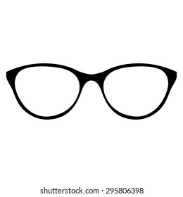 eyeglass - vector icon