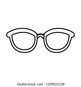 eyeglasses accessory icon