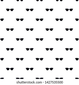 Eyeglasses for blind pattern seamless vector repeat geometric for any web design