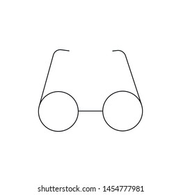Eyeglasses Frame Optical vector icon
