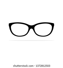 Eyeglasses frames icon.Vector concept illustration for design.