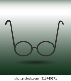 Eyeglasses icon.