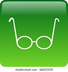 Eyeglasses icon.