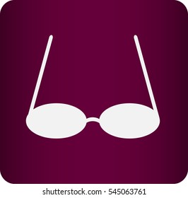 Eyeglasses icon.