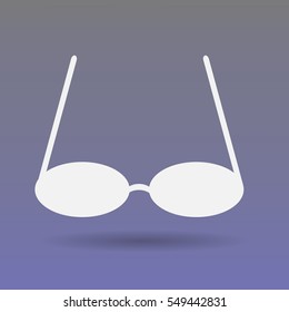 Eyeglasses icon.