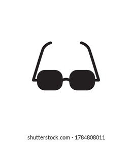 Eyeglasses Icon Design Vector Illustration 