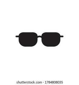 Eyeglasses Icon Design Vector Illustration 