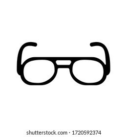 eyeglasses icon or logo isolated sign symbol vector illustration - high quality black style vector icons
