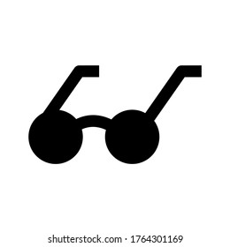 eye-glasses  icon or logo isolated sign symbol vector illustration - high quality black style vector icons
