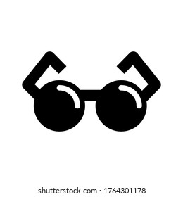 eye-glasses  icon or logo isolated sign symbol vector illustration - high quality black style vector icons
