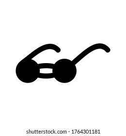 eye-glasses  icon or logo isolated sign symbol vector illustration - high quality black style vector icons
