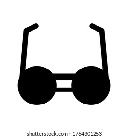 eye-glasses  icon or logo isolated sign symbol vector illustration - high quality black style vector icons
