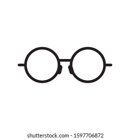eyeglasses icon outline style template. Trendy style, vector eps 10 