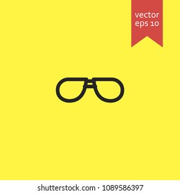 eyeglasses. eyeglasses icon. sign design. Vector EPS 10.