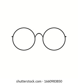 Icono de anteojos imagen vectorial simple