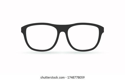 Icono de anteojos imagen vectorial simple	