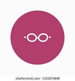 eyeglasses icon vector