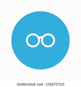 eyeglasses icon vector