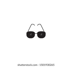 eyeglasses icon vector design element logo template