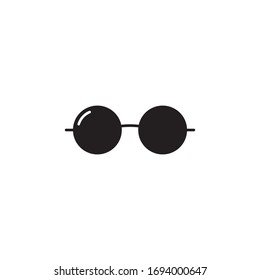Eyeglasses Icon Vector Design Template