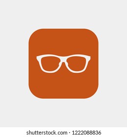 eyeglasses icon. Vector illustration