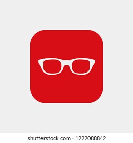 eyeglasses icon. Vector illustration