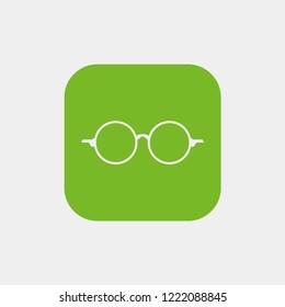 eyeglasses icon. Vector illustration
