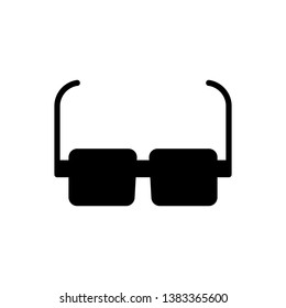 Eyeglasses Icon Vector Illustration Logo Template