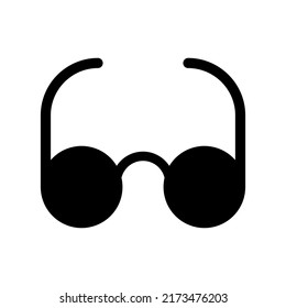 Eyeglasses Icon Vector Symbol Design Illustration