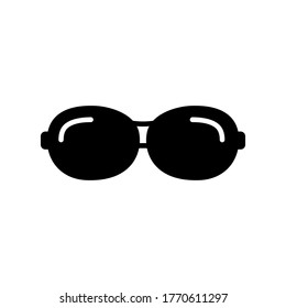eyeglasses icon vector symbol template