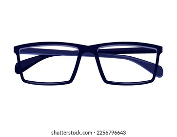 eyeglasses optical accesory isolated icon