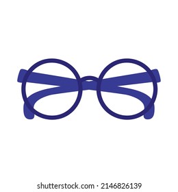 eyeglasses optical accessory isolated icon