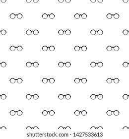 Eyeglasses for reading pattern seamless vector repeat geometric for any web design
