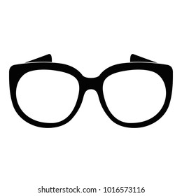 Eyeglasses for sight icon. Simple illustration of eyeglasses for sight vector icon for web