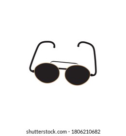Brille, Vektordesign-Symbol-Vorlage 