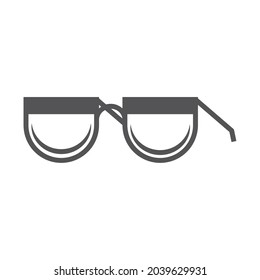 eyeglasses vision optical isolated icon