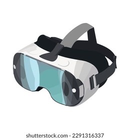 Eyeglasses ver la forma del icono de realidad virtual