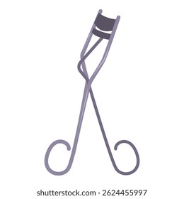 Cursor de cílios criando lindos cílios longos para maquiagem perfeita