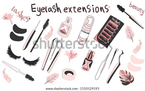 eyelash extension set