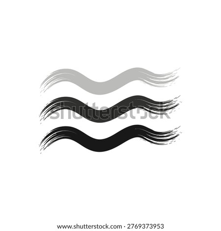 Eyelash extensions in gray and black