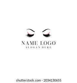 eyelash eye logo beauty salon