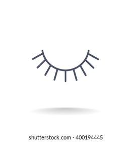 Eyelash icon