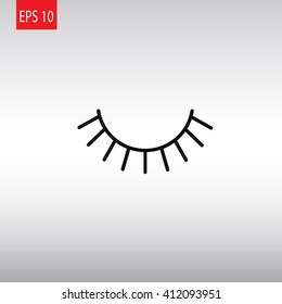 Eyelash icon