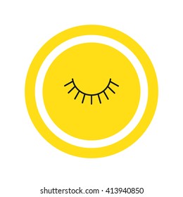 Eyelash icon